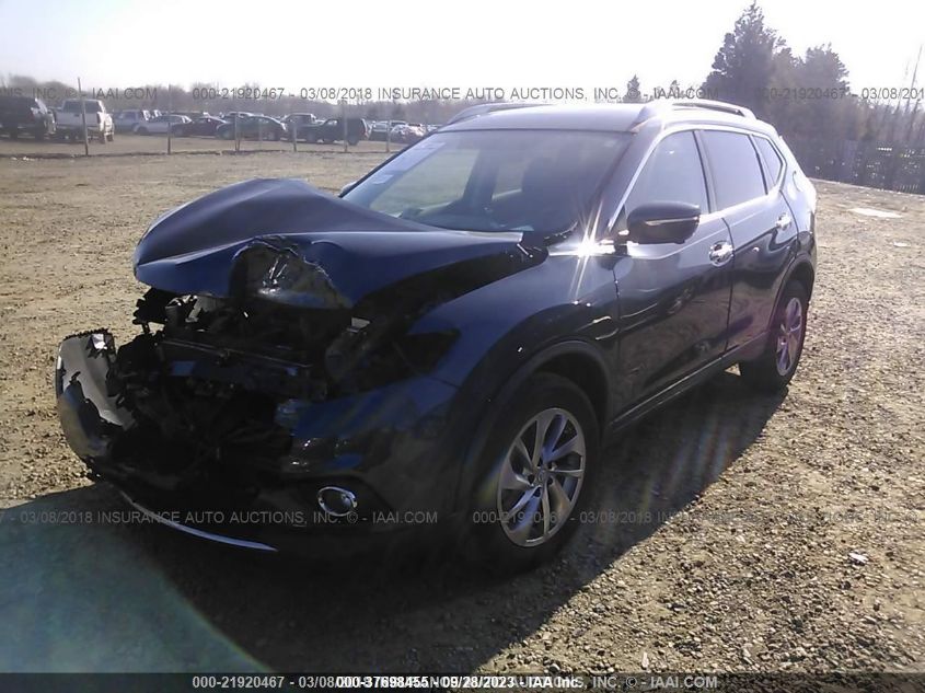 2015 NISSAN ROGUE SL 5N1AT2MVXFC921464