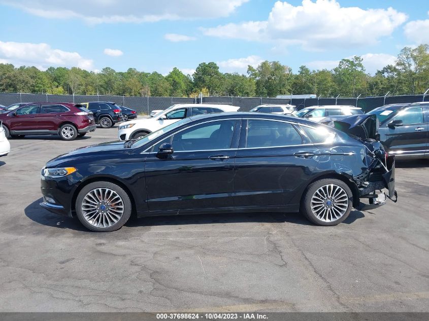 2017 FORD FUSION SE - 3FA6P0H92HR401897