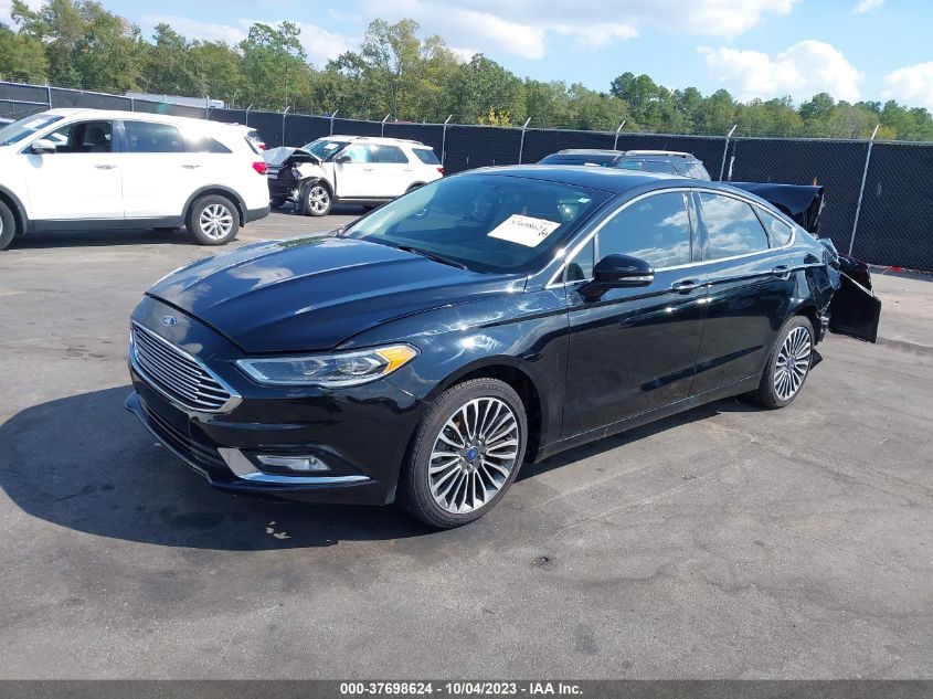 2017 FORD FUSION SE - 3FA6P0H92HR401897