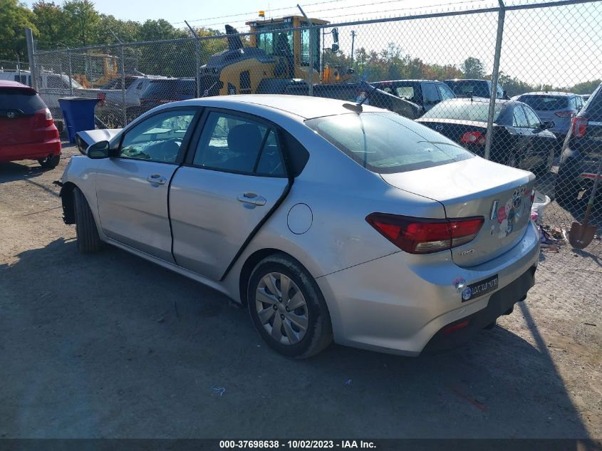 3KPA24AB7JE100269 | 2018 KIA RIO