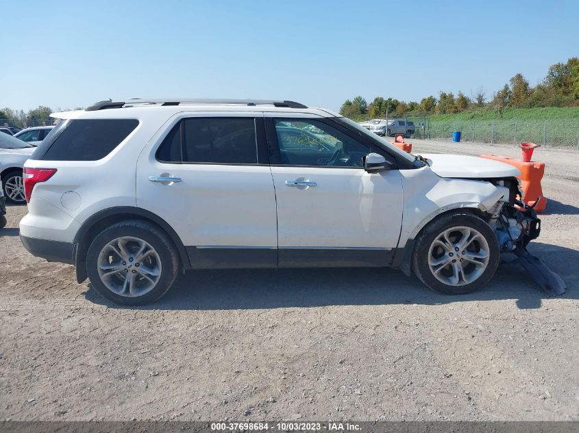 2013 FORD EXPLORER LIMITED - 1FM5K8F83DGA40464