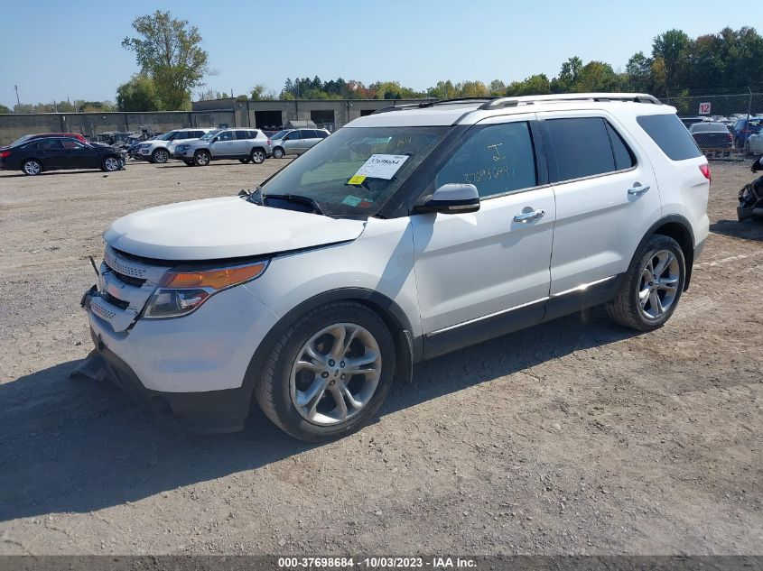 2013 FORD EXPLORER LIMITED - 1FM5K8F83DGA40464