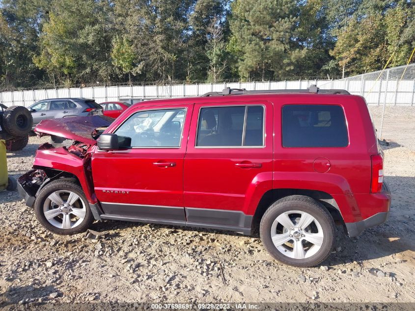 2014 JEEP PATRIOT LATITUDE - 1C4NJPFA4ED633693