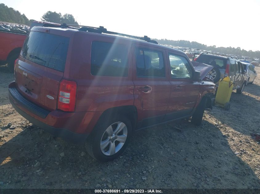 2014 JEEP PATRIOT LATITUDE - 1C4NJPFA4ED633693