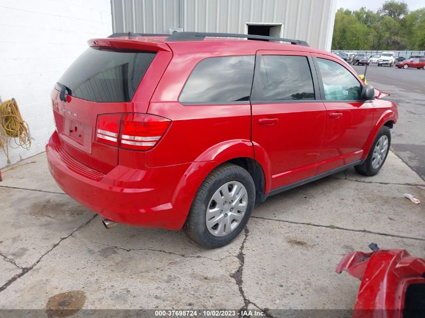 2014 DODGE JOURNEY CANADA VALUE PKG - 3C4PDCAB2ET244134