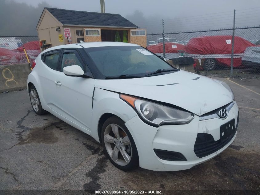 2013 HYUNDAI VELOSTER W/GRAY INT - KMHTC6ADXDU147543