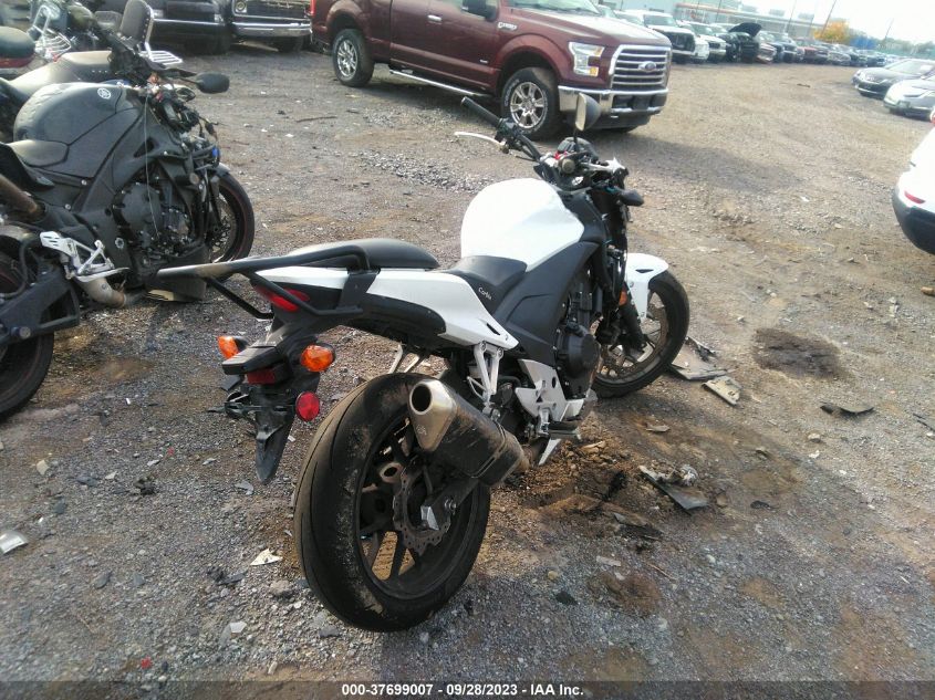 2013 HONDA CB500 F MLHPC4512D5000392