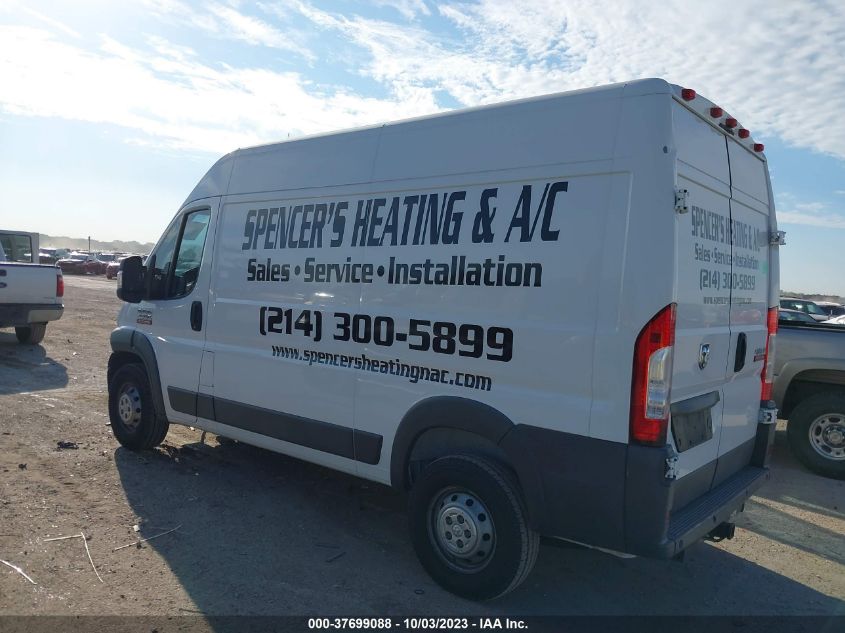 2014 RAM PROMASTER 2500 HIGH ROOF 3C6TRVCG3EE101399