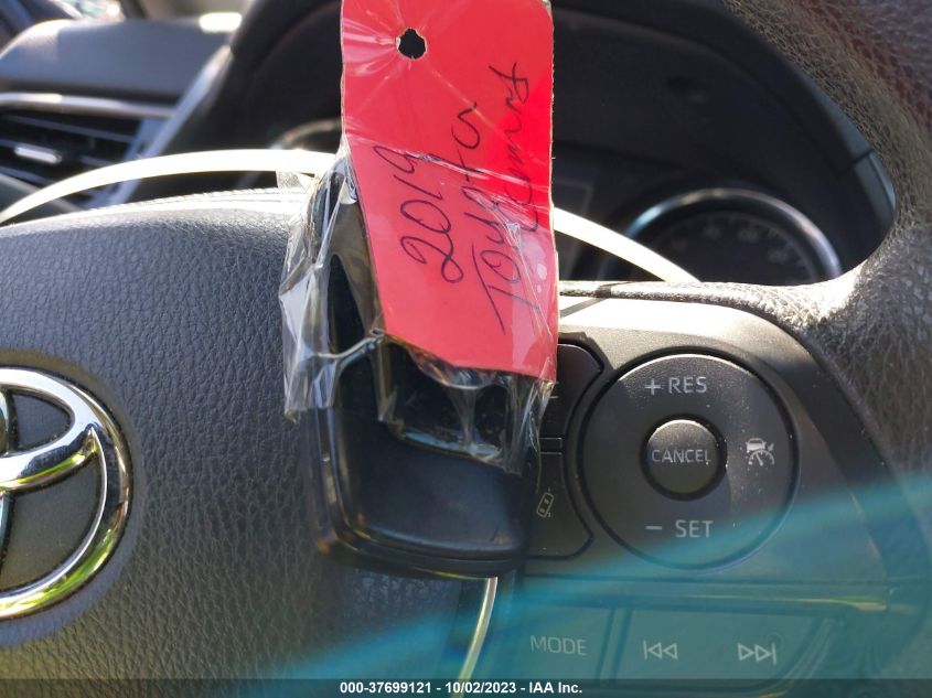 2019 TOYOTA CAMRY LE - 4T1B31HK1KU006554