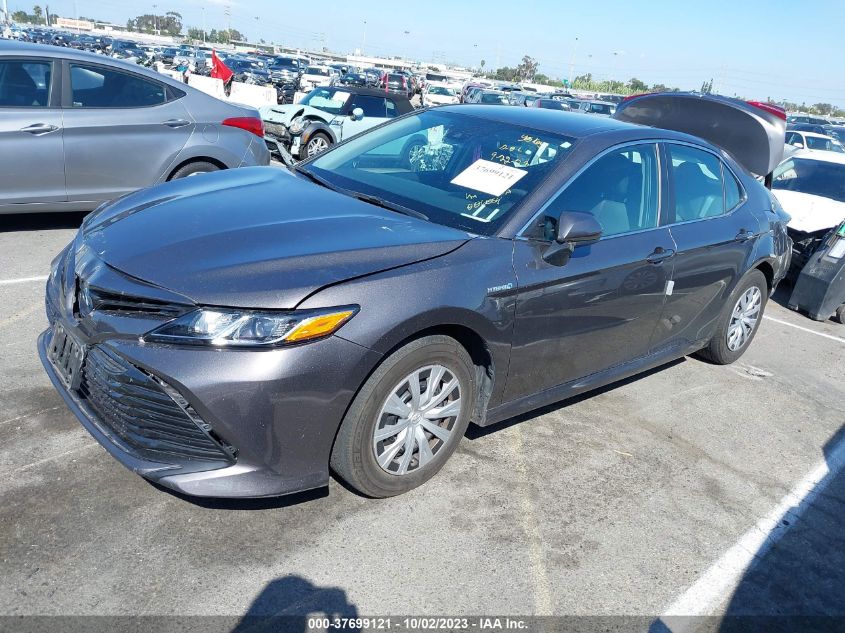 2019 TOYOTA CAMRY LE - 4T1B31HK1KU006554