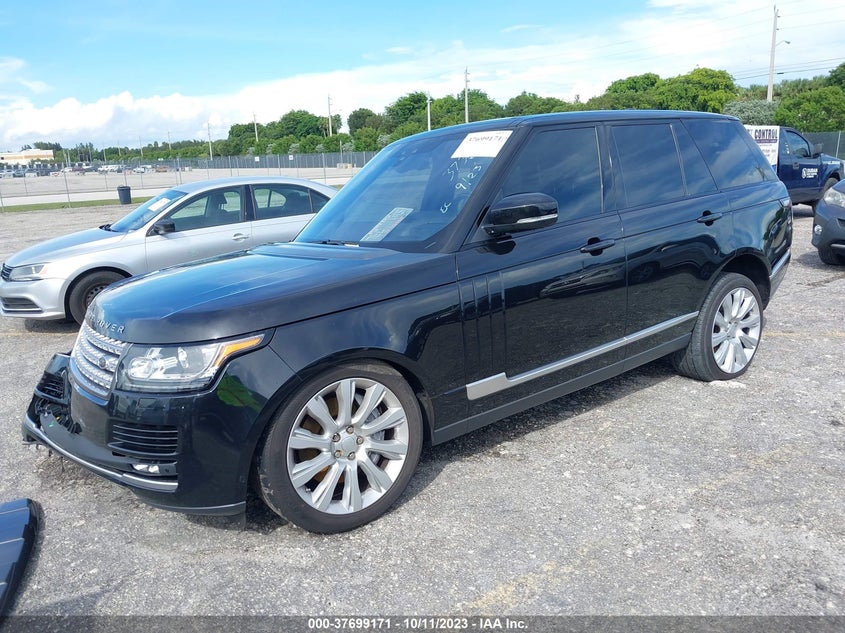 VIN SALGS2FV5HA373623 2017 LAND ROVER RANGE ROVER HSE