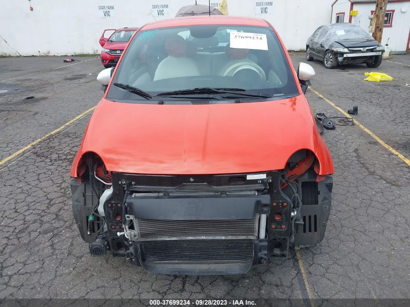 2013 FIAT 500E BATTERY ELECTRIC - 3C3CFFGE9DT712651