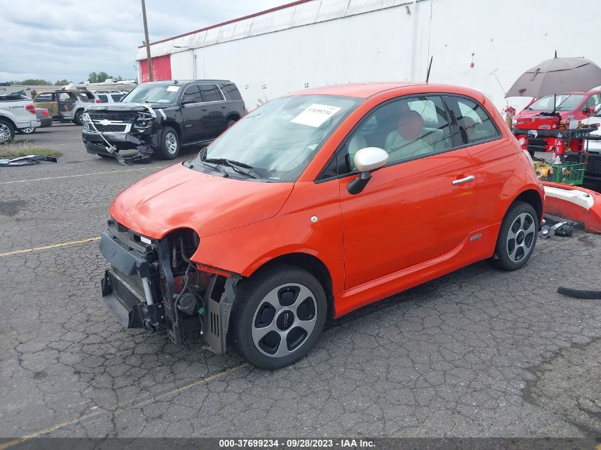 2013 FIAT 500E BATTERY ELECTRIC - 3C3CFFGE9DT712651