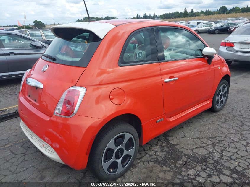 2013 FIAT 500E BATTERY ELECTRIC - 3C3CFFGE9DT712651