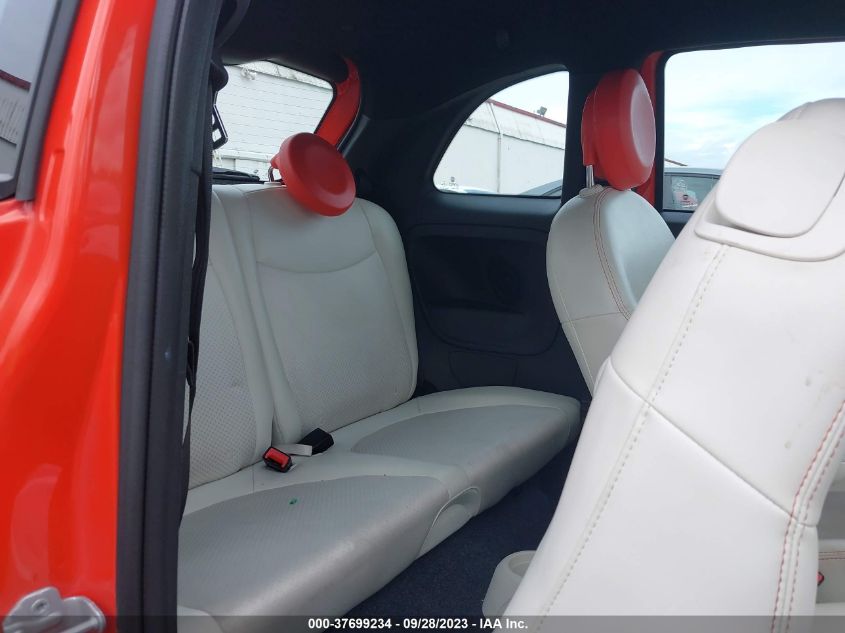 2013 FIAT 500E BATTERY ELECTRIC - 3C3CFFGE9DT712651