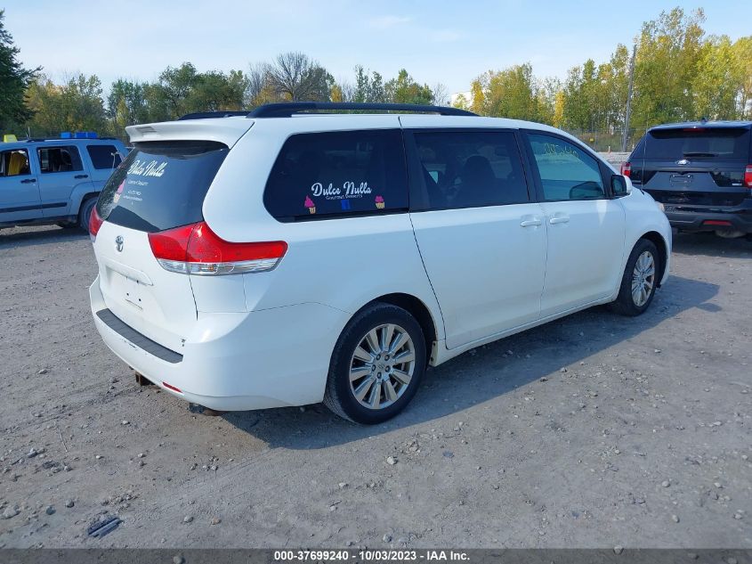 5TDDK3DC3BS012709 2011 TOYOTA SIENNA, photo no. 4