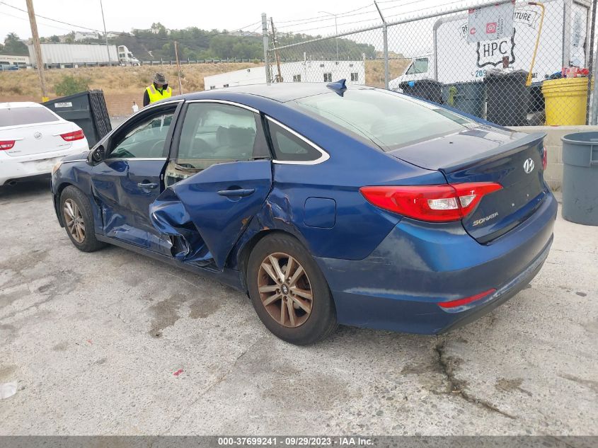 2016 HYUNDAI SONATA 2.4L - 5NPE24AF3GH418351