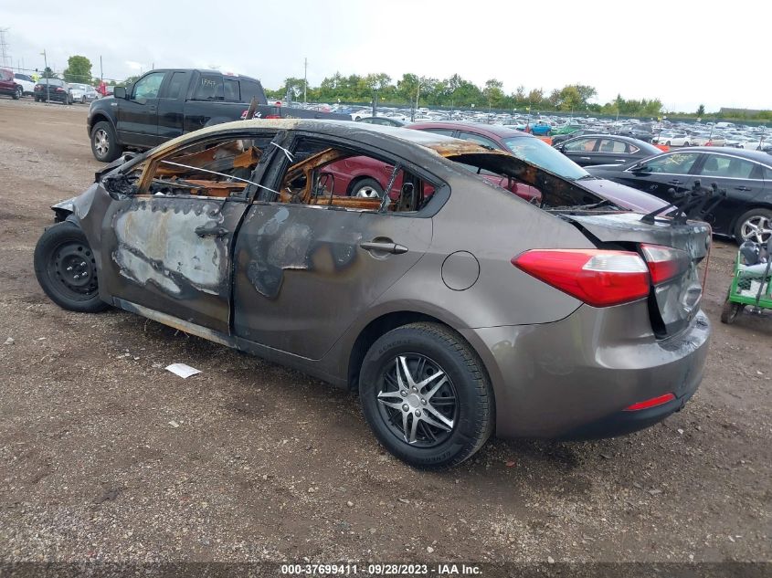 2015 KIA FORTE LX - KNAFX4A60F5351550