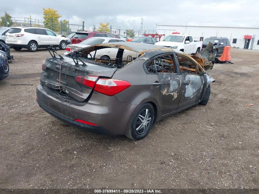 2015 KIA FORTE LX - KNAFX4A60F5351550
