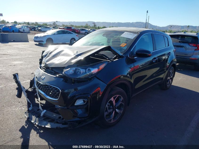 VIN KNDPMCAC2N7994730 2022 KIA SPORTAGE LX