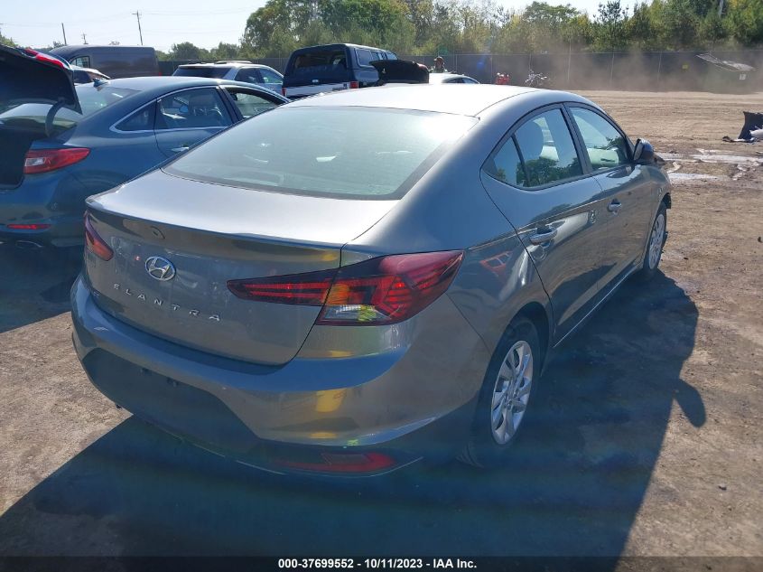 2019 HYUNDAI ELANTRA SE - 5NPD74LF1KH458981