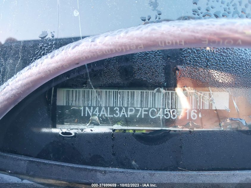 2015 NISSAN ALTIMA 2.5 - 1N4AL3AP7FC453716