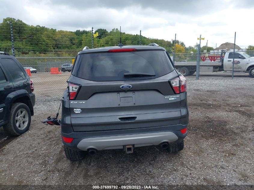 2018 FORD ESCAPE TITANIUM - 1FMCU9J96JUB80545