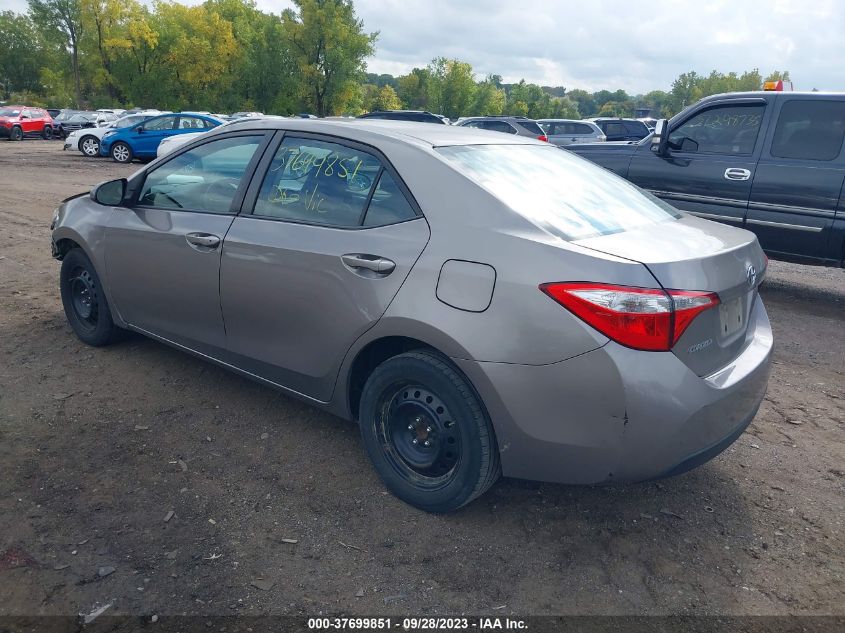 2014 TOYOTA COROLLA L/LE/S/S PLUS/LE PLUS - 2T1BURHE2EC017560