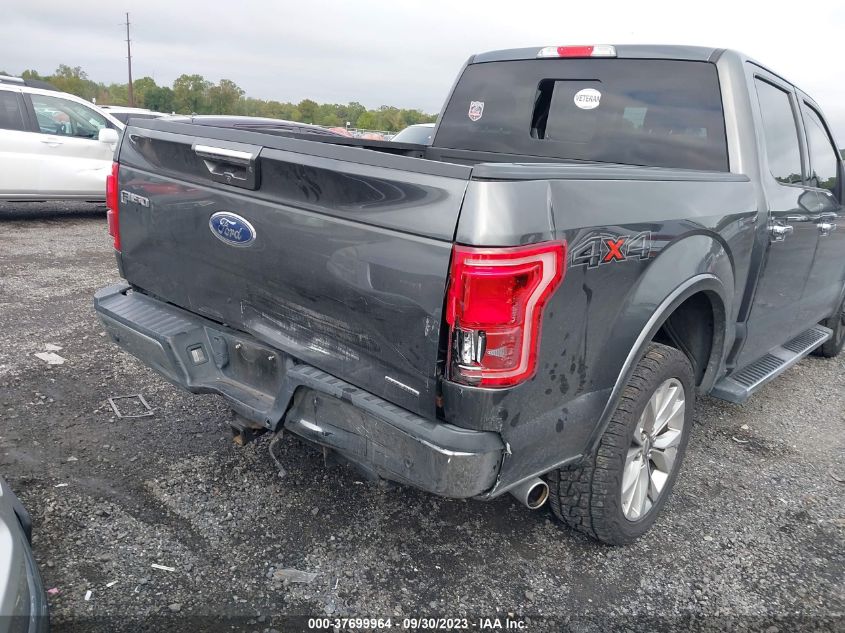 2016 FORD F-150 XLT/XL/LARIAT/PLATINUM - 1FTEW1EF9GFB17378