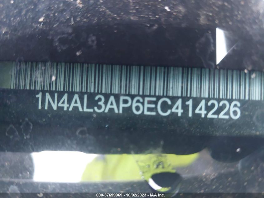2014 NISSAN ALTIMA 2.5 S - 1N4AL3AP6EC414226