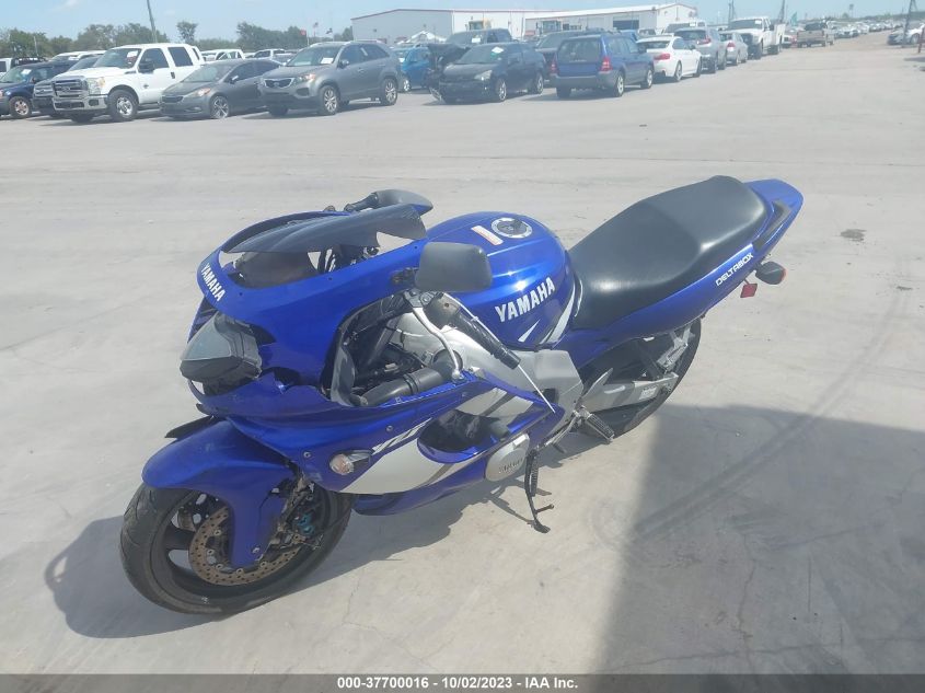 2002 YAMAHA YZF600 R JYA5AHE002A030831