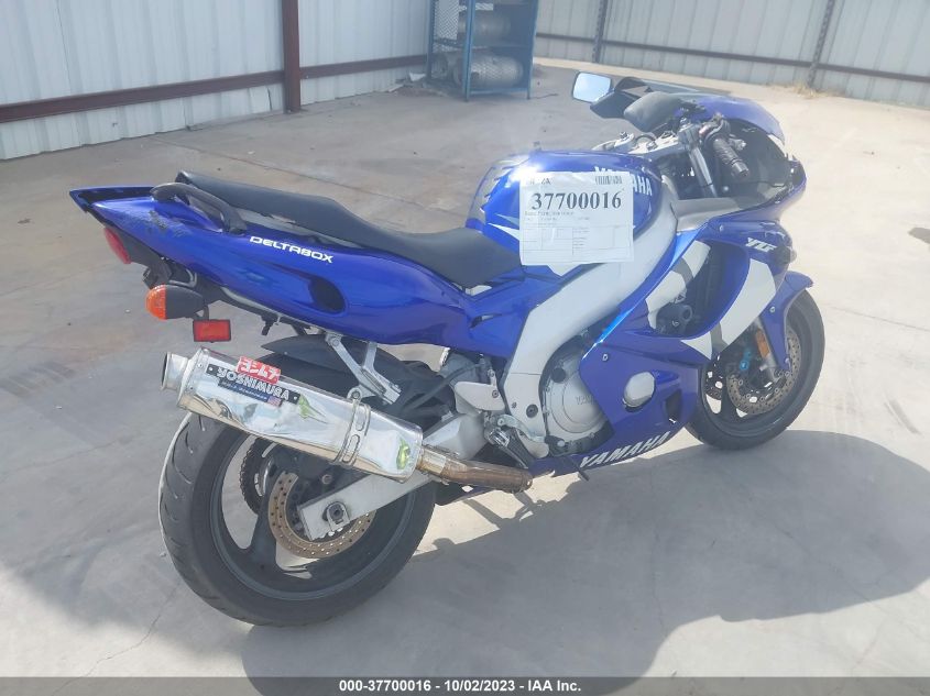 2002 YAMAHA YZF600 R JYA5AHE002A030831