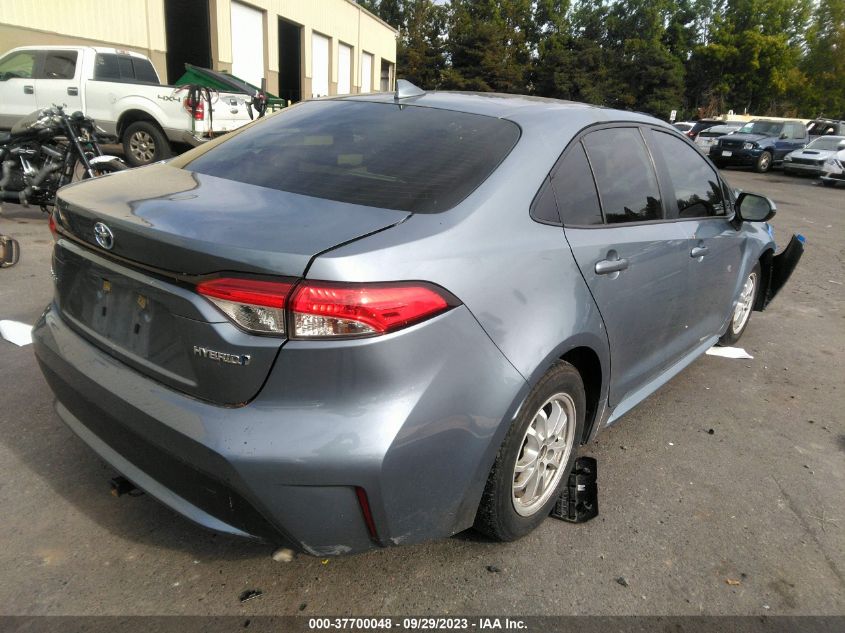 2022 TOYOTA COROLLA HYBRID LE - JTDEAMDE2NJ060136