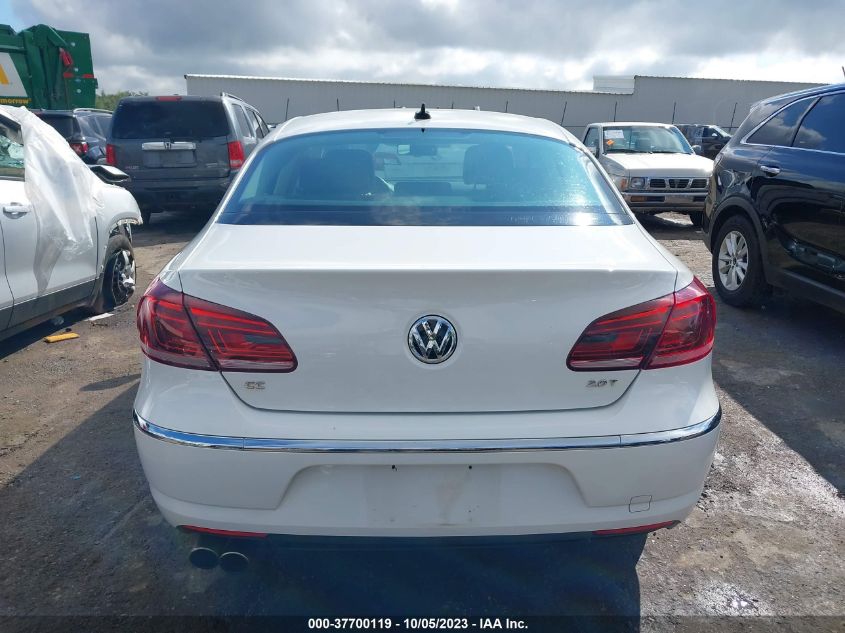 2015 VOLKSWAGEN CC R-LINE - WVWBN7AN6FE801332