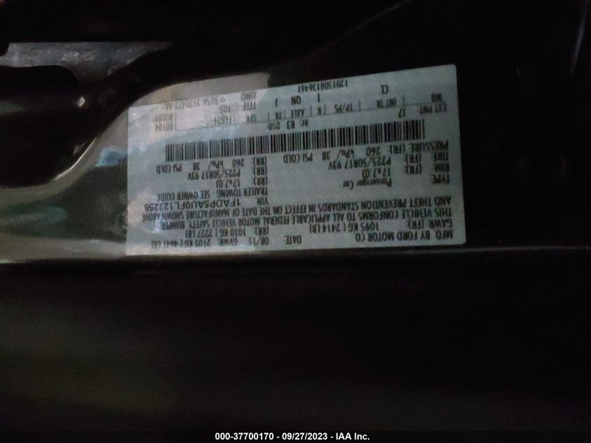 2015 FORD C-MAX HYBRID SE - 1FADP5AU0FL123256