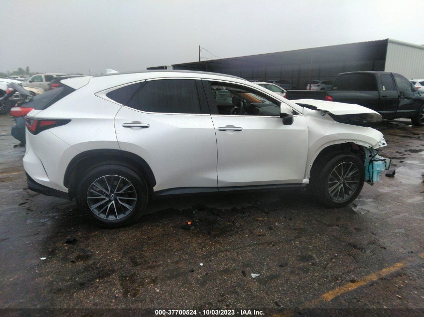 2022 LEXUS NX 350 PREMIUM 2T2GGCEZ3NC012624