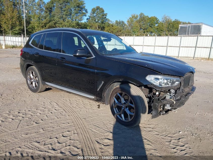 2021 BMW X3 SDRIVE30I - 5UXTY3C02M9E65921