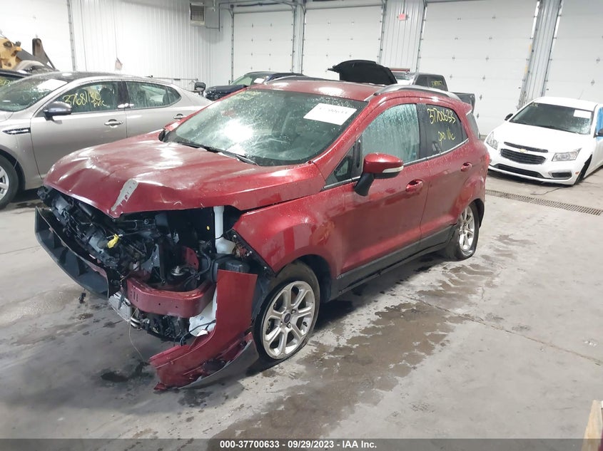 VIN MAJ6S3GL1LC315632 2020 FORD ECOSPORT SE