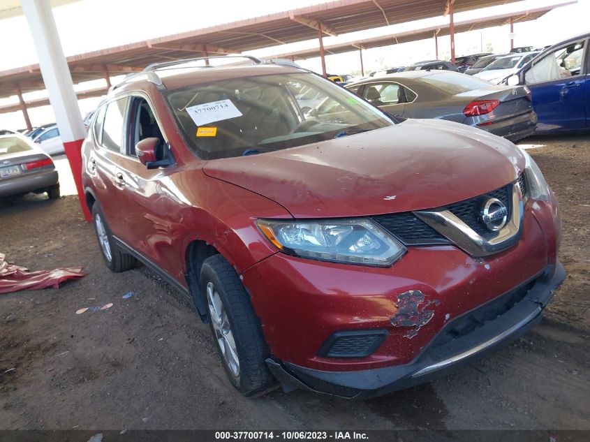 2016 NISSAN ROGUE SV - KNMAT2MT9GP723861