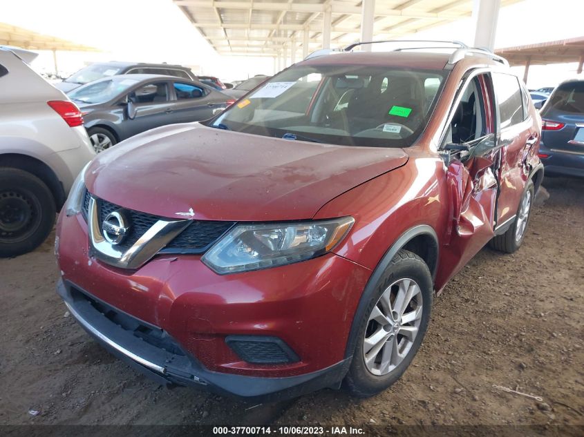 2016 NISSAN ROGUE SV - KNMAT2MT9GP723861
