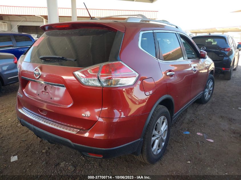 2016 NISSAN ROGUE SV - KNMAT2MT9GP723861