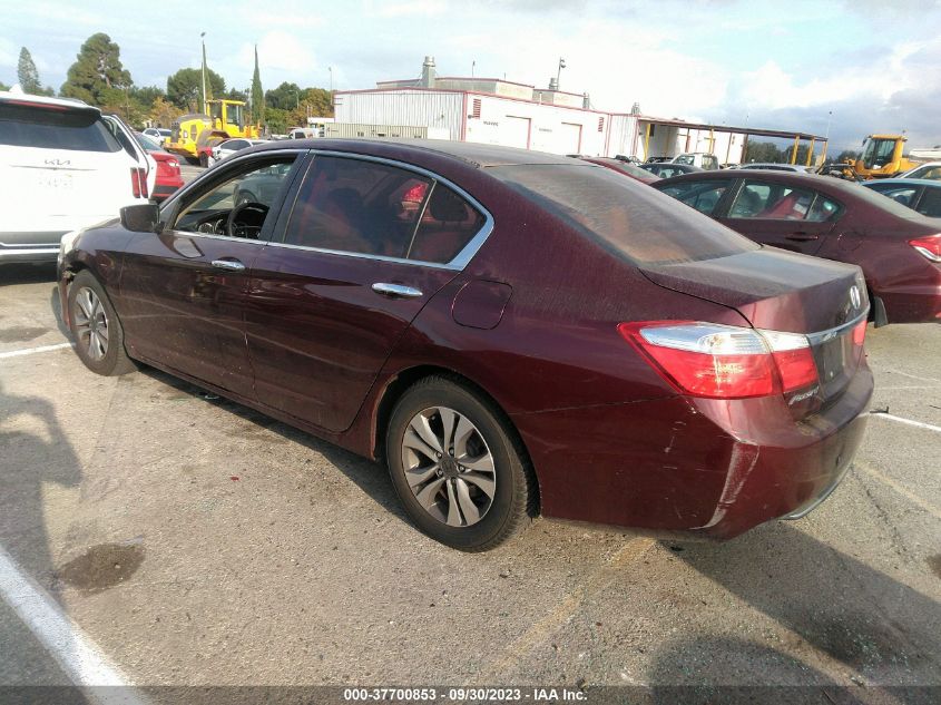 2015 HONDA ACCORD SEDAN LX - 1HGCR2F31FA162546