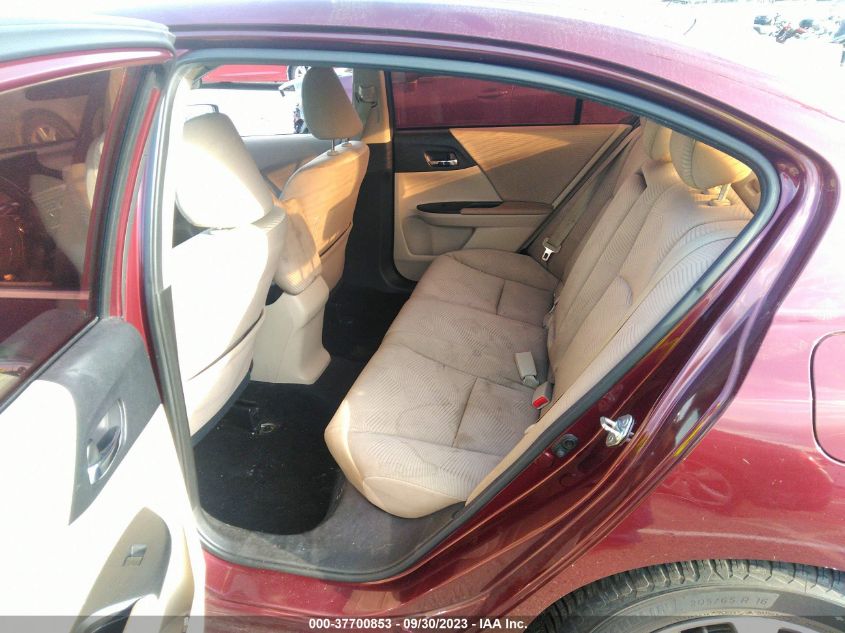2015 HONDA ACCORD SEDAN LX - 1HGCR2F31FA162546