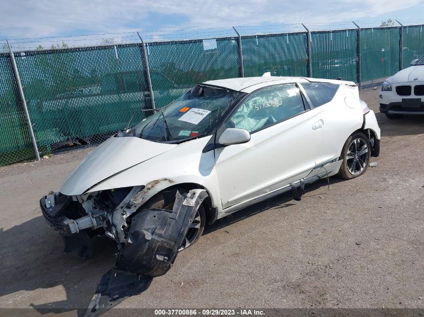 2014 HONDA CR-Z EX JHMZF1D67ES001344