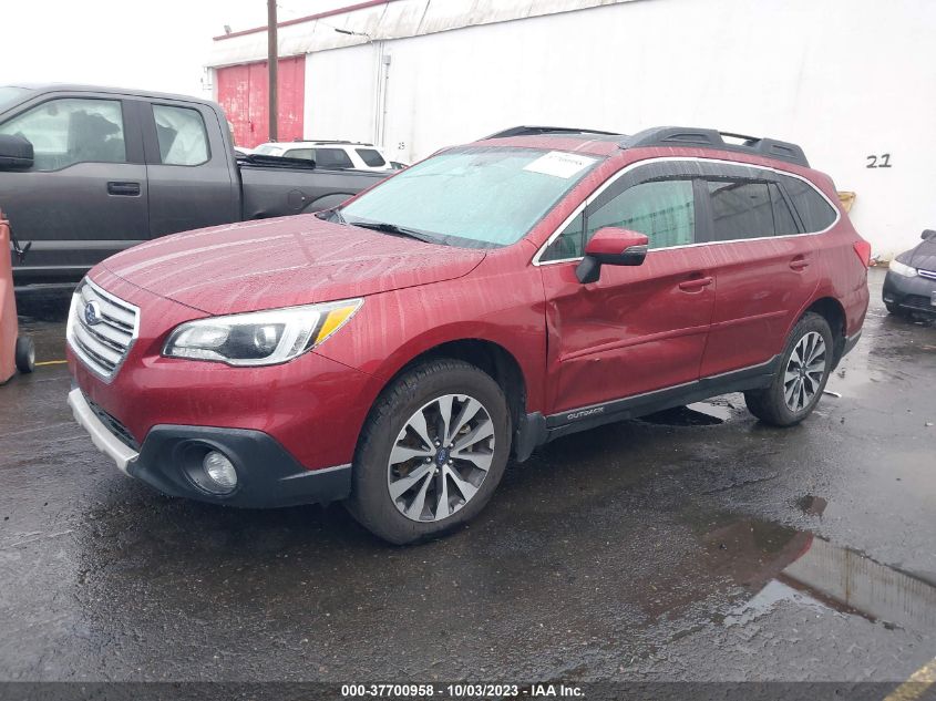 2015 SUBARU OUTBACK 2.5I LIMITED - 4S4BSANCXF3346359