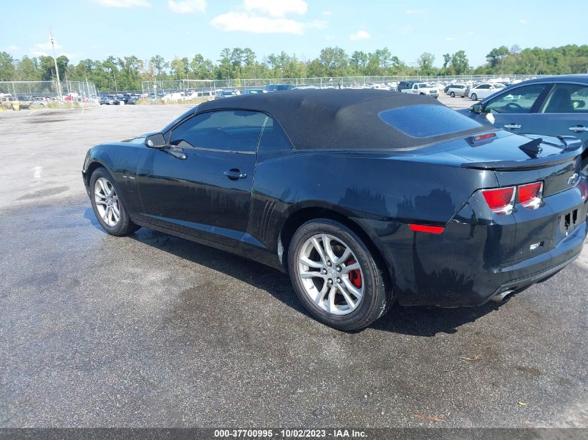 2013 CHEVROLET CAMARO LT - 2G1FB3D31D9216549