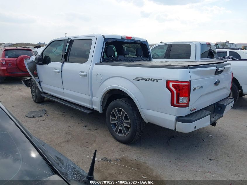 2016 FORD F-150 XL/LARIAT/XLT - 1FTEW1CP0GKD51802