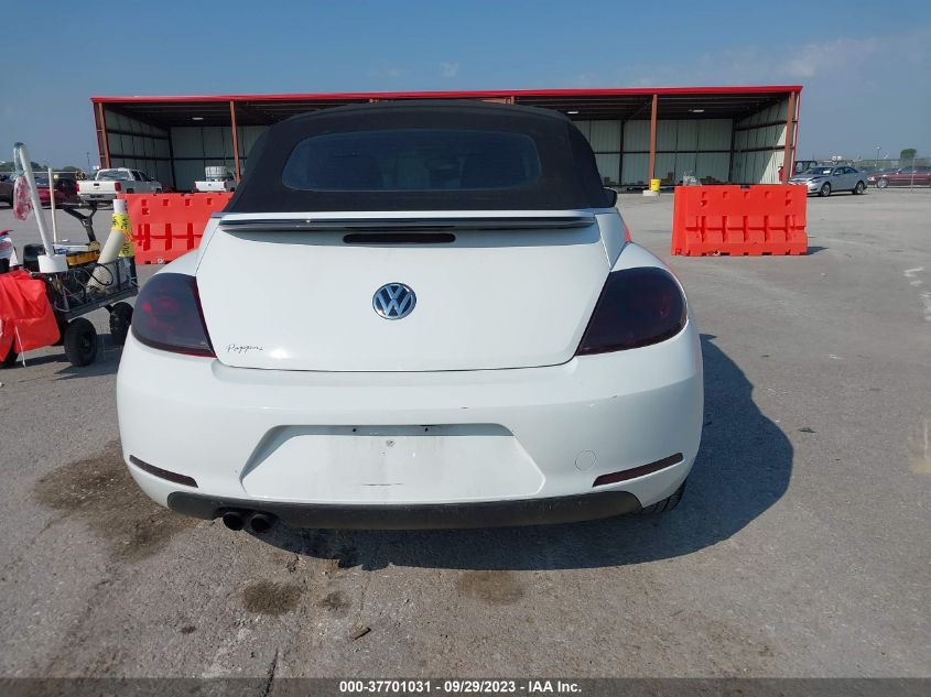 2015 VOLKSWAGEN BEETLE CONVERTIBLE 1.8T 3VW517AT7FM819112
