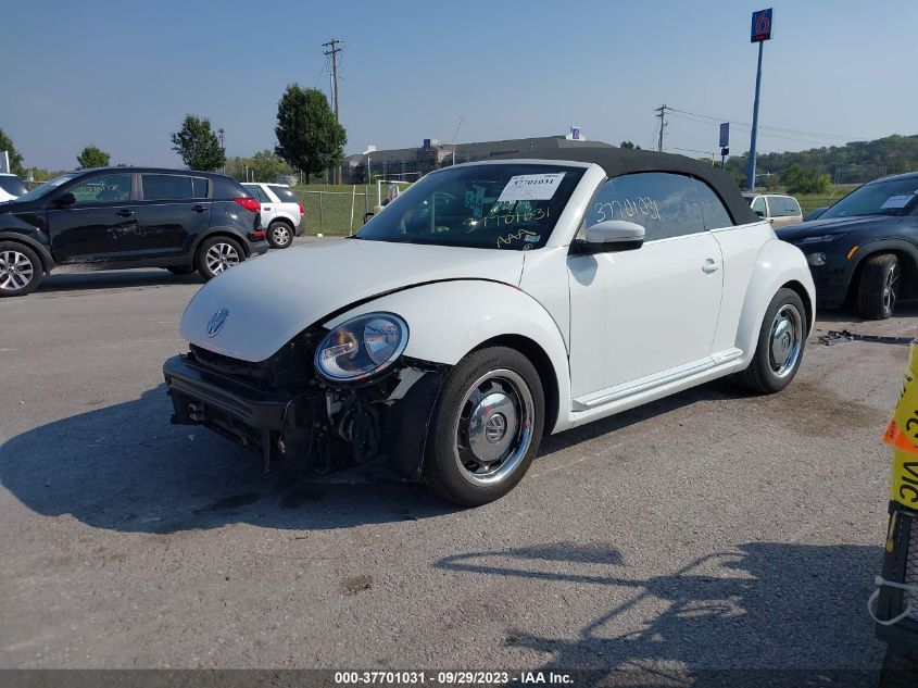 2015 VOLKSWAGEN BEETLE CONVERTIBLE 1.8T 3VW517AT7FM819112