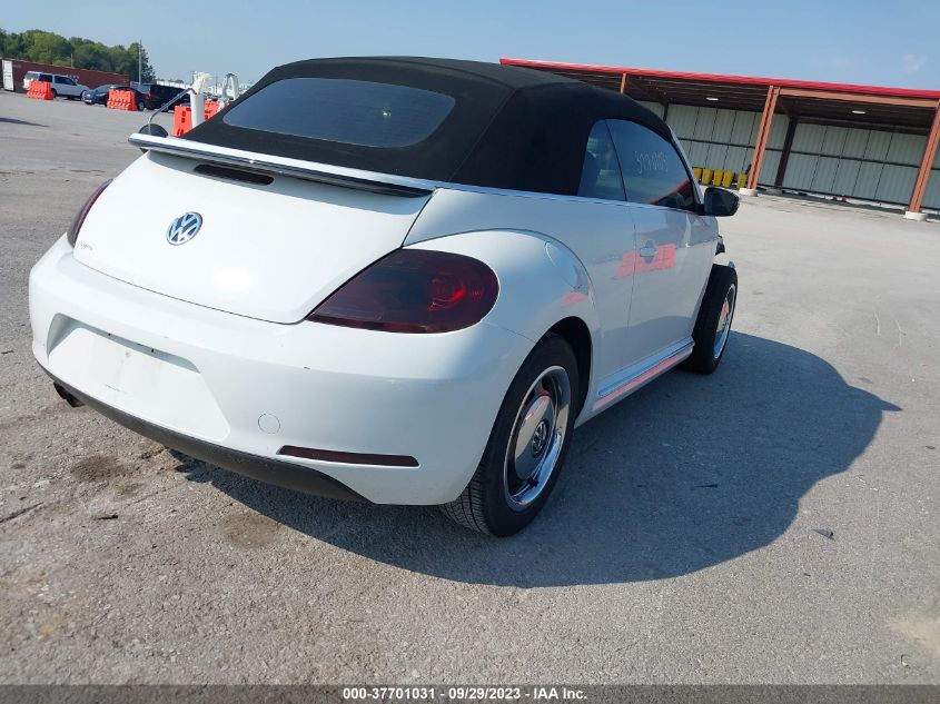 2015 VOLKSWAGEN BEETLE CONVERTIBLE 1.8T 3VW517AT7FM819112